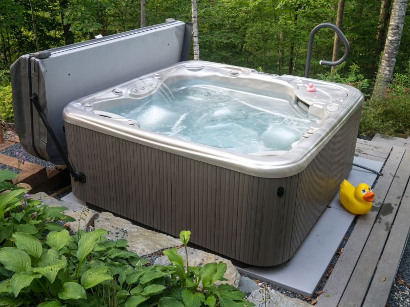 Luxury Hot Tub Setup